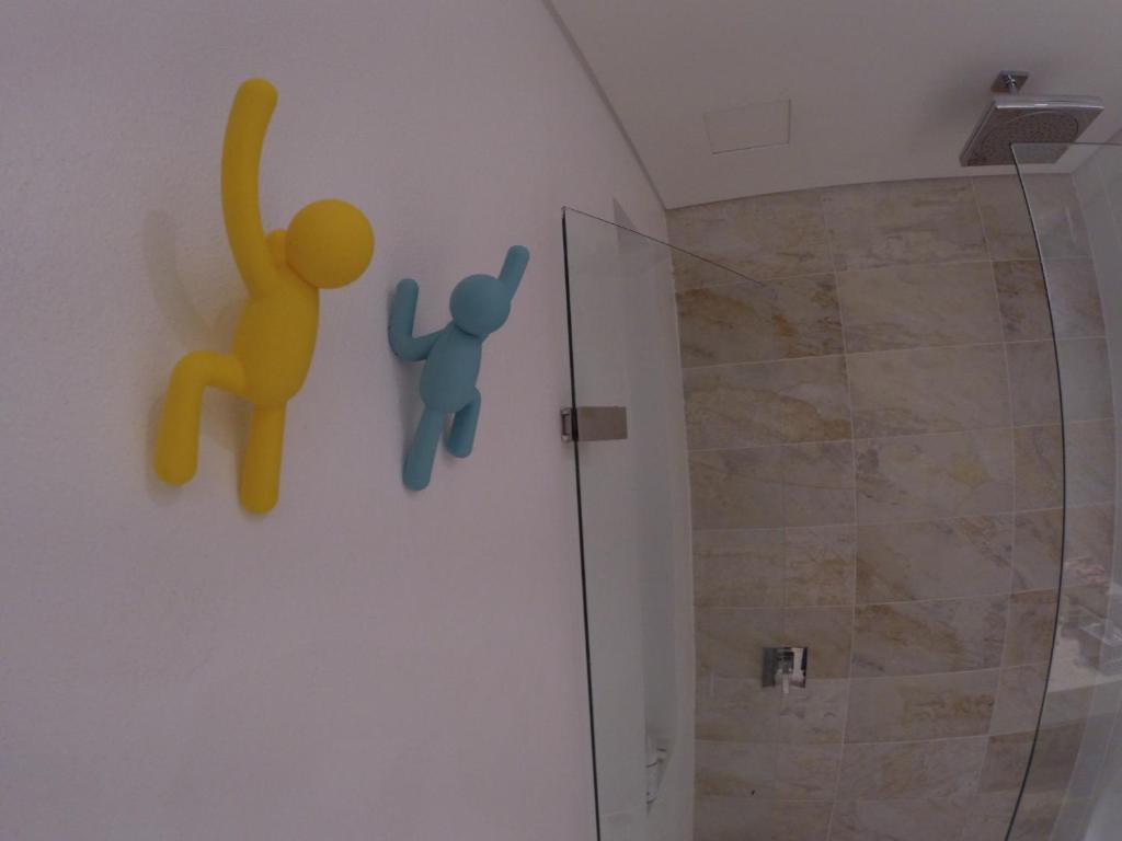 Koupelna v ubytování Del Mar Hotel