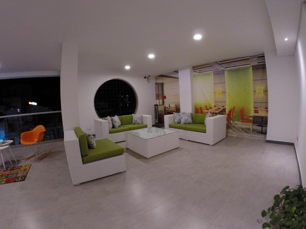 Posezení v ubytování Del Mar Hotel