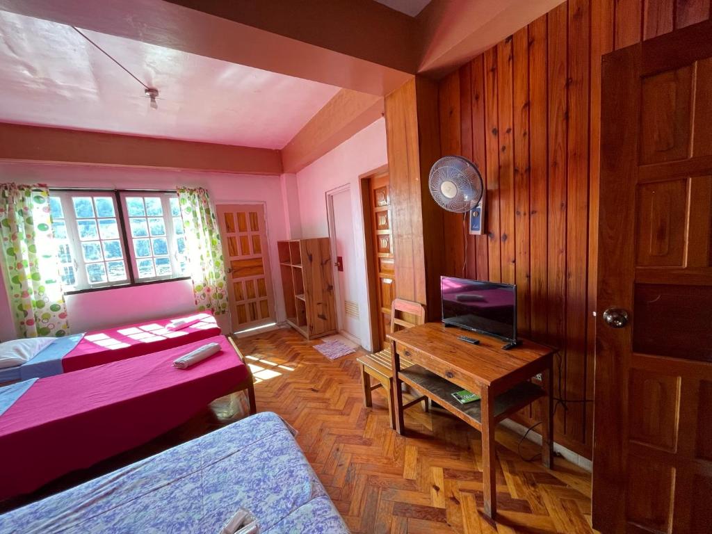 Postel nebo postele na pokoji v ubytování Sagada Guesthouse