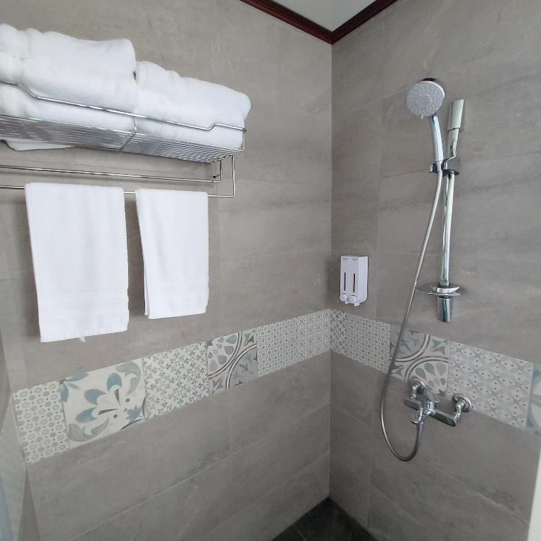 Koupelna v ubytování Xian Jing B&B