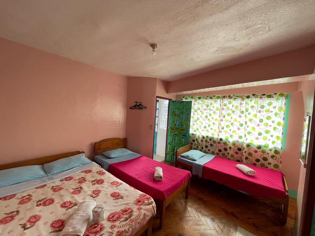 Postel nebo postele na pokoji v ubytování Sagada Guesthouse