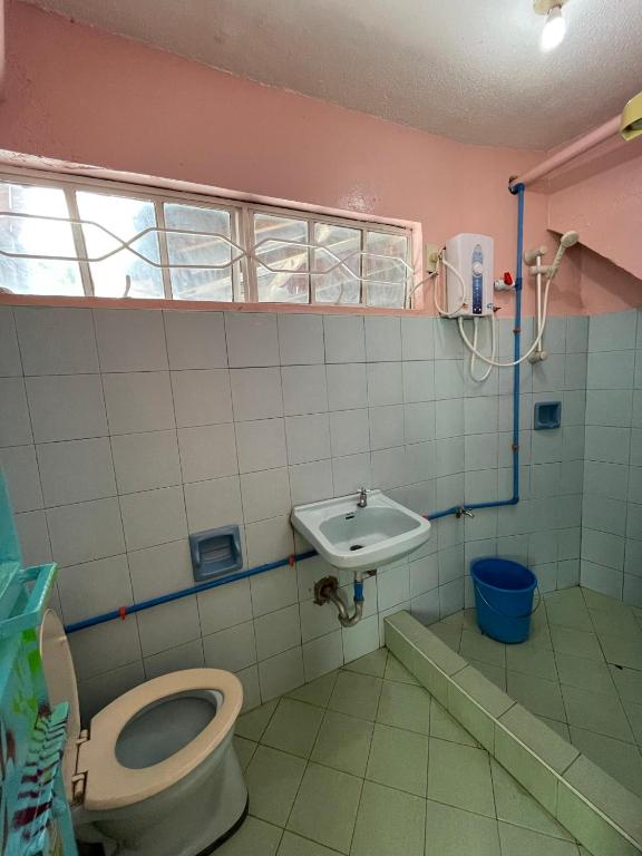 Koupelna v ubytování Sagada Guesthouse
