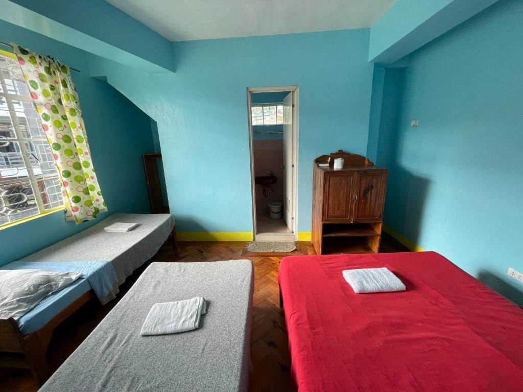 Postel nebo postele na pokoji v ubytování Sagada Guesthouse