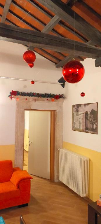 Posezení v ubytování Casa Fra Ambrogio