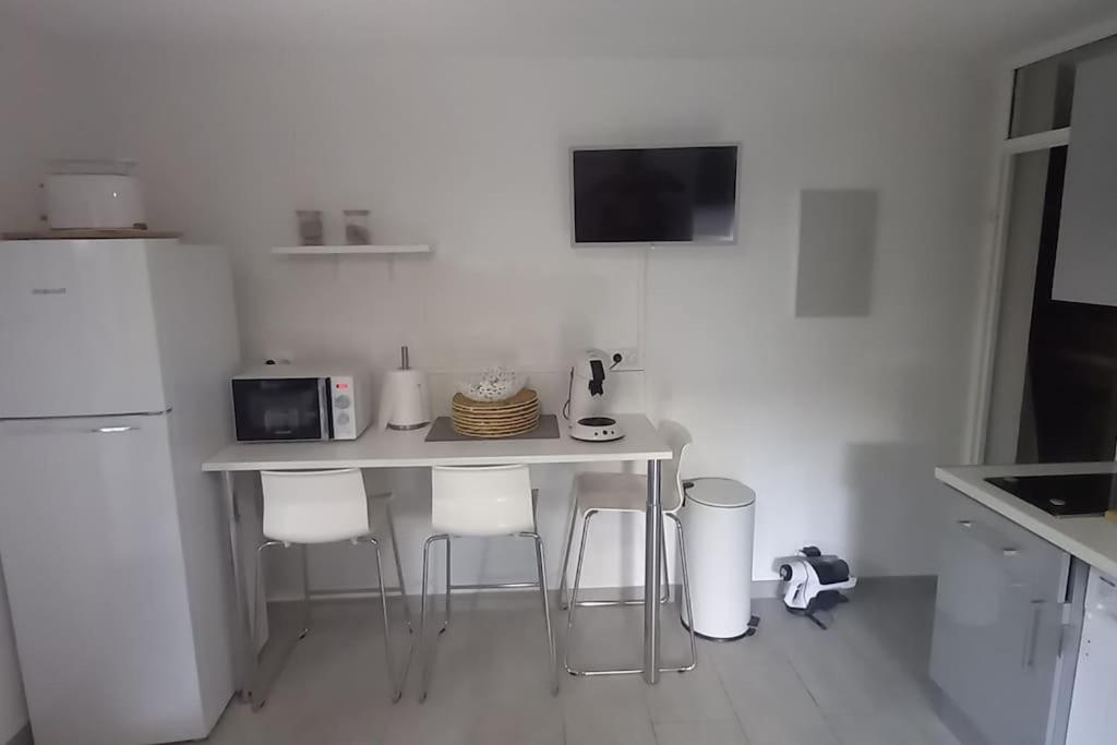 Kuchyňa alebo kuchynka v ubytovaní Location Grande Motte vacances