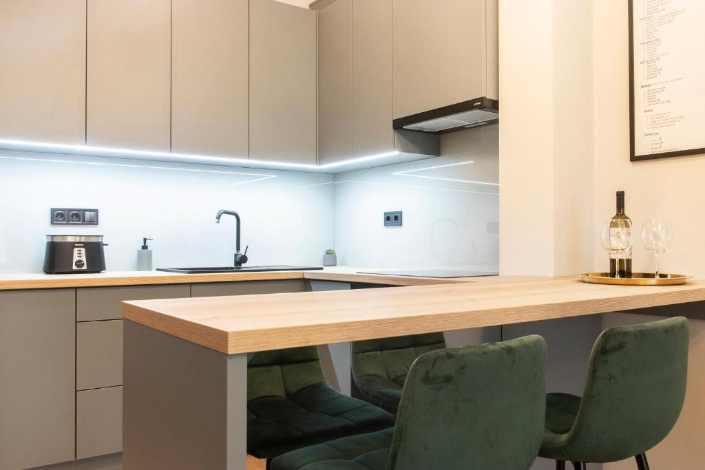 Kuchyňa alebo kuchynka v ubytovaní Basilica Dream Apartment