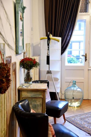 Posedenie v ubytovaní Blumen Apartment