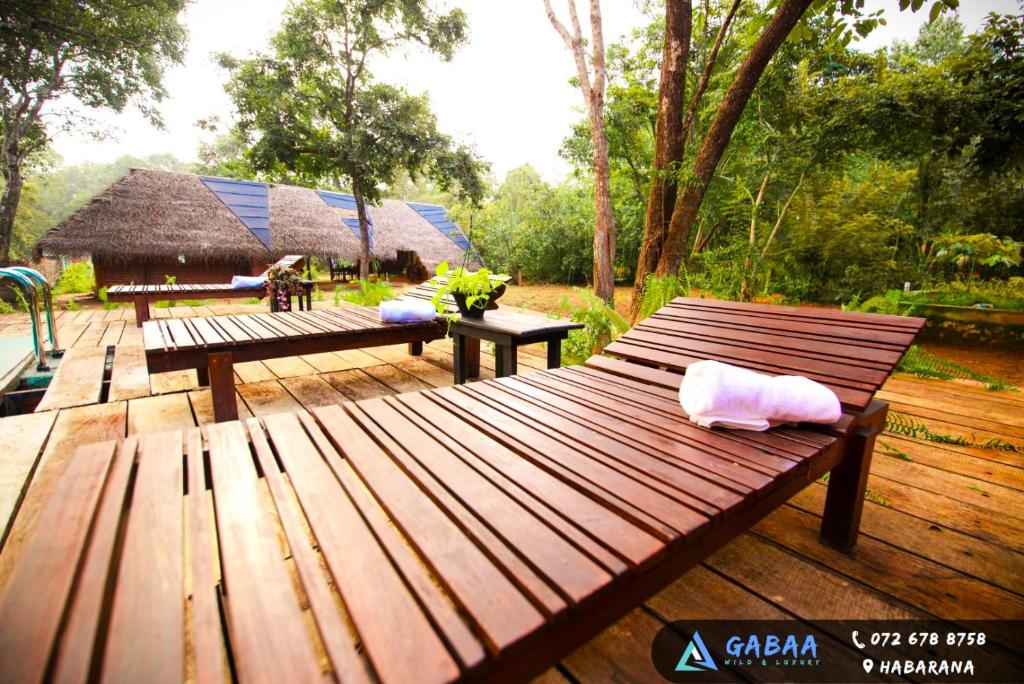 Zahrada ubytování Gabaa Resort & Spa - Habarana