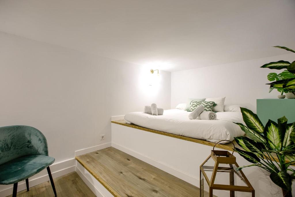 Posezení v ubytování Casa de Campo Madrid - Apartamento de 2 dormitorios