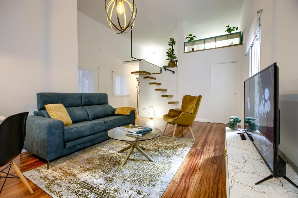 TV a/nebo společenská místnost v ubytování Casa de Campo Madrid - Apartamento de 2 dormitorios