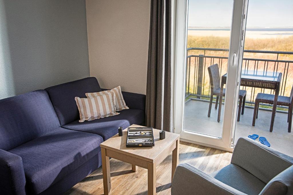Ein Sitzbereich in der Unterkunft TUI BLUE Sylt
