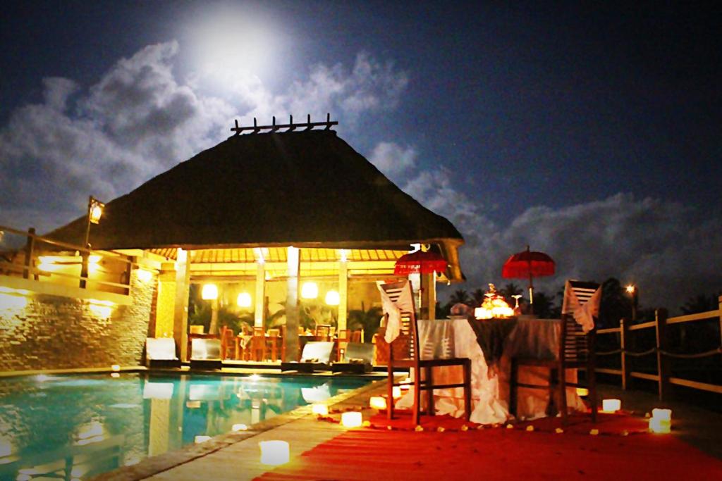 Bazén v ubytování Manyi Village Ubud nebo v jeho okolí