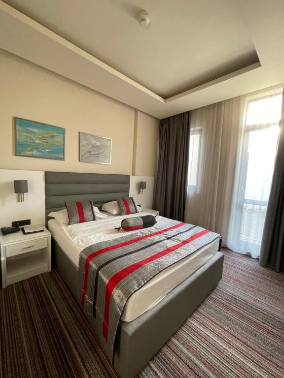 Postel nebo postele na pokoji v ubytování Spa Hotel Terme