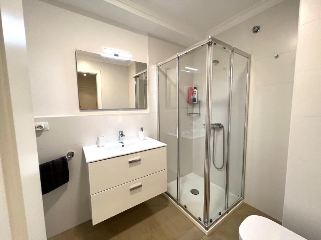 Koupelna v ubytování Apartamento Mar en Calma