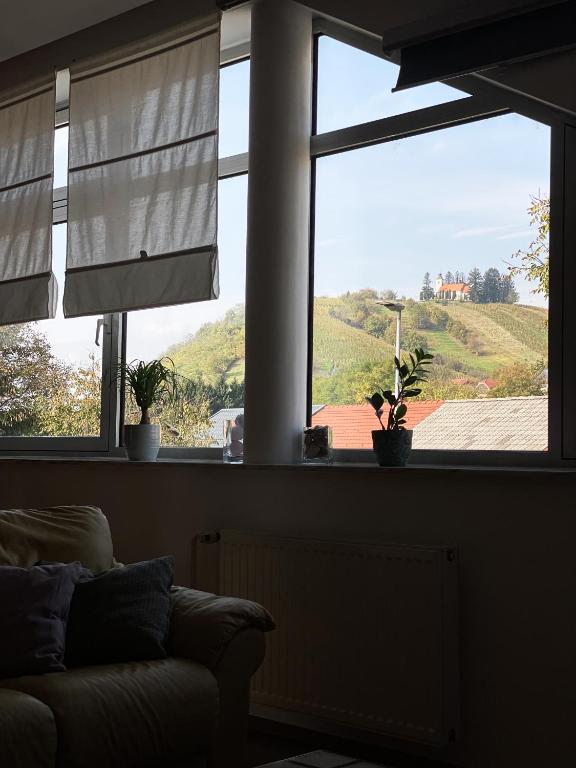 Posezení v ubytování Fado Apartments Lendava