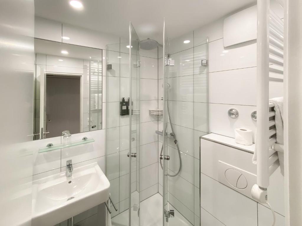 Koupelna v ubytování Downtown Vi Vadi Hotel