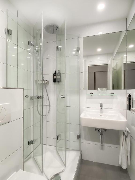 Koupelna v ubytování Downtown Vi Vadi Hotel