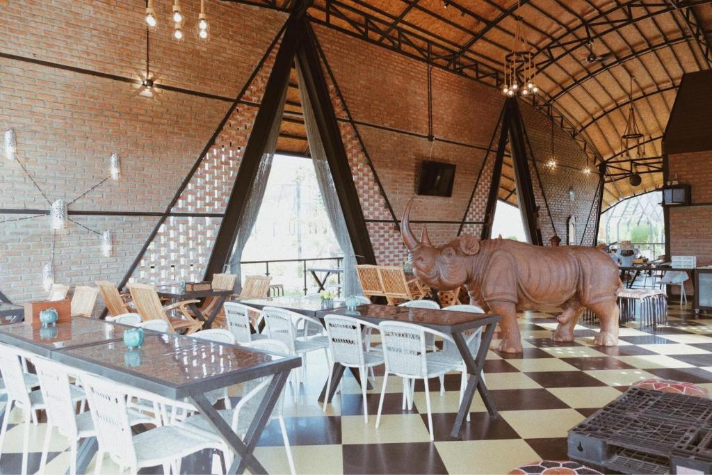 Restaurace v ubytování Oxy Resort