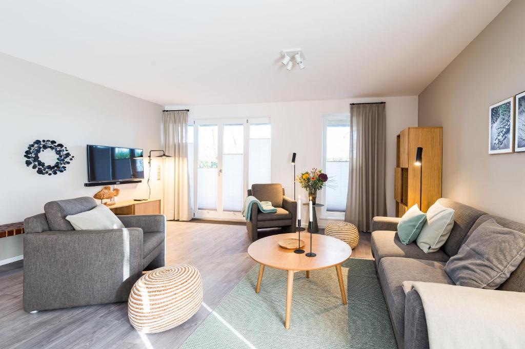 Posezení v ubytování Ferienappartement Boye71 Ferienappartement Boye71