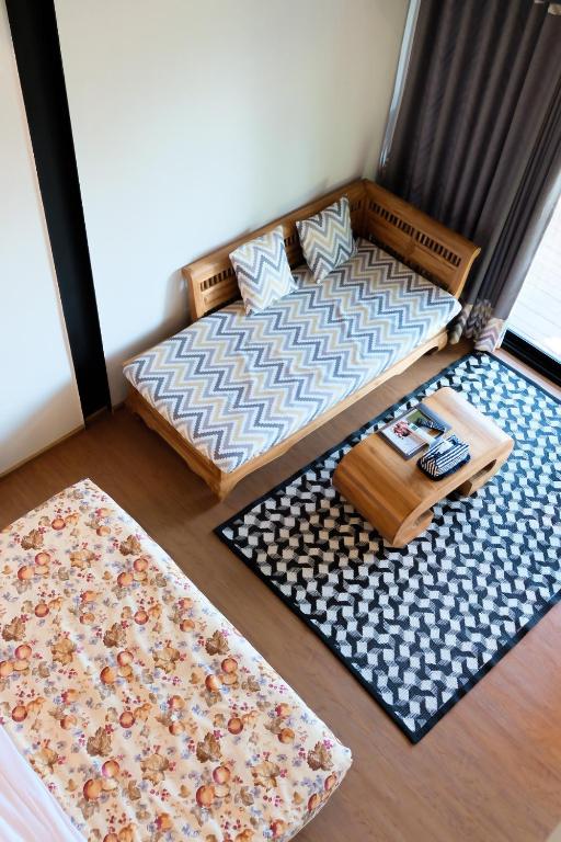 Postel nebo postele na pokoji v ubytování Oxy Resort