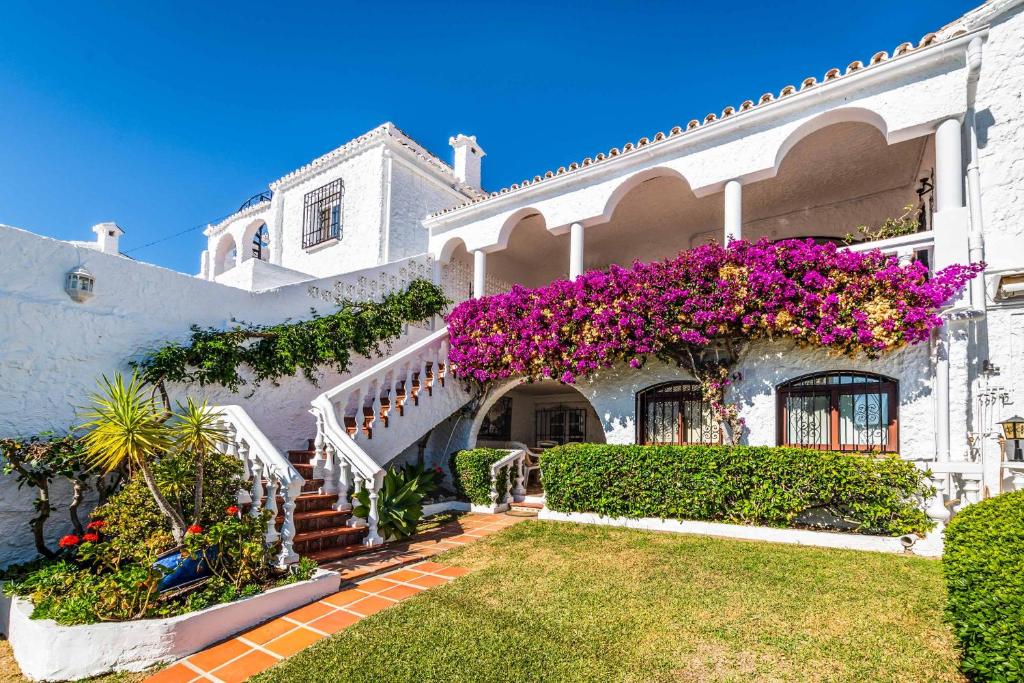 Vonkajšia záhrada v ubytovaní Villa Las Lilas