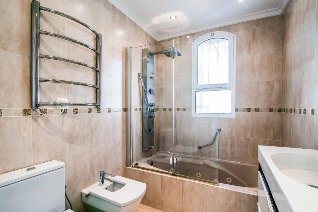 Kúpeľňa v ubytovaní Villa Las Lilas