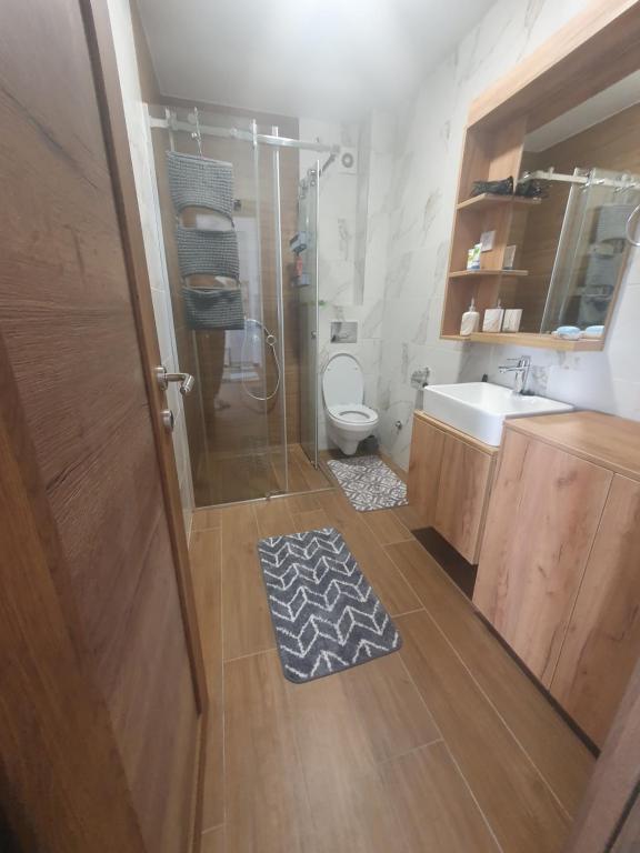 Koupelna v ubytování Divcibor 23