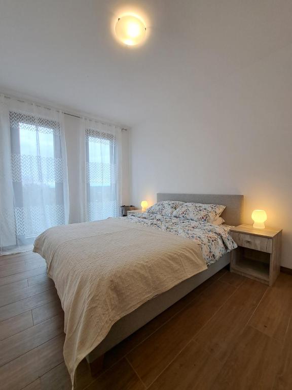 Postel nebo postele na pokoji v ubytování Divcibor 23