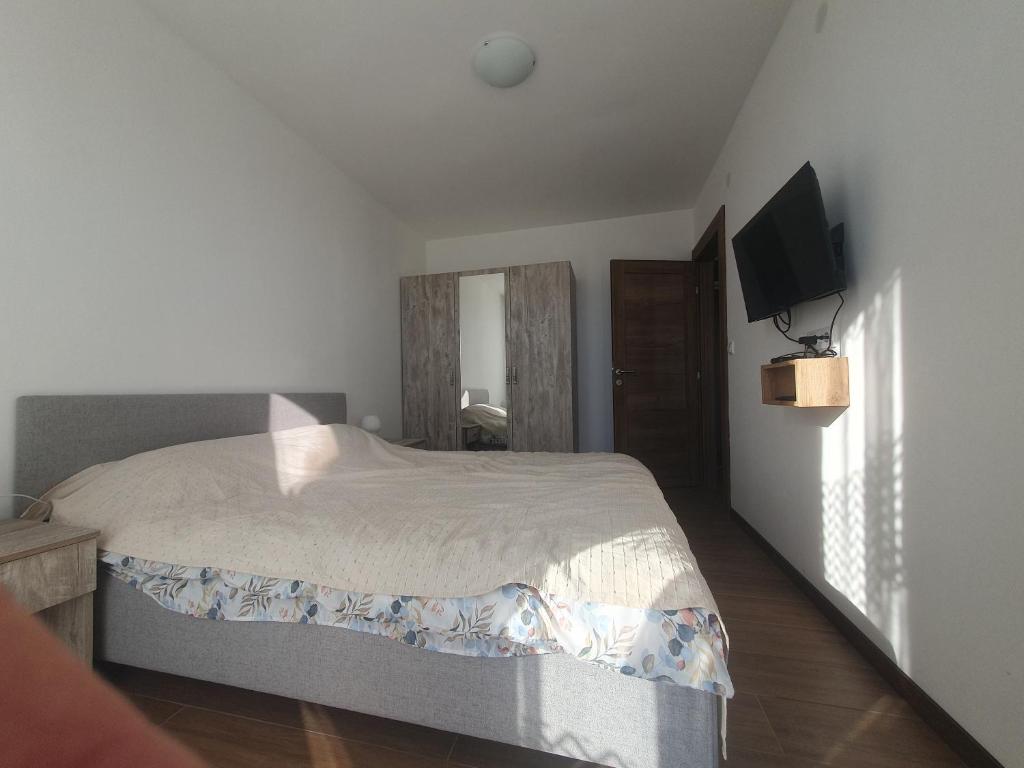 Postel nebo postele na pokoji v ubytování Divcibor 23