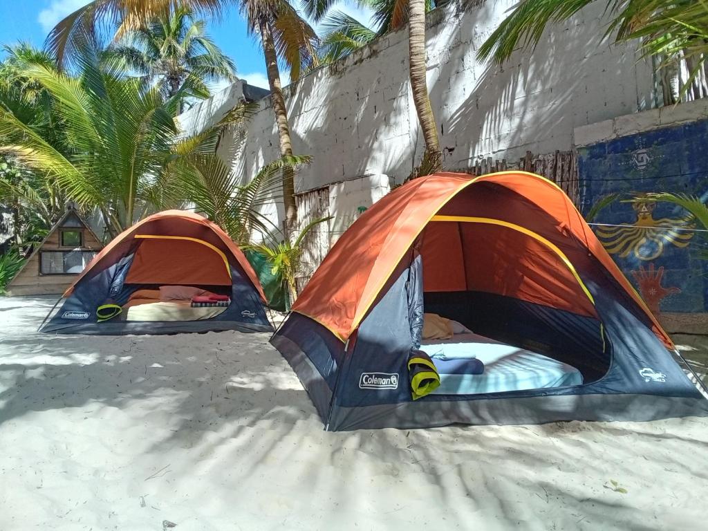 Fotografie z fotogalerie ubytování Chavez Eco Beach Camping and Cabañas v destinaci Tulum