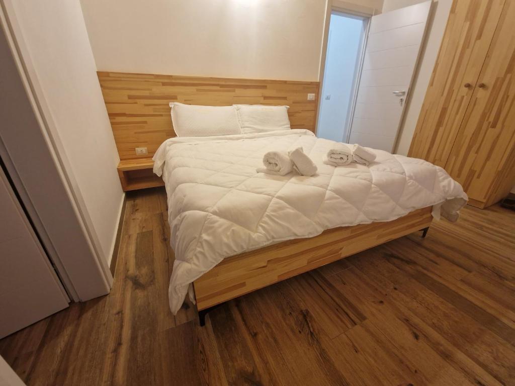 Postel nebo postele na pokoji v ubytování HANI CEPIT