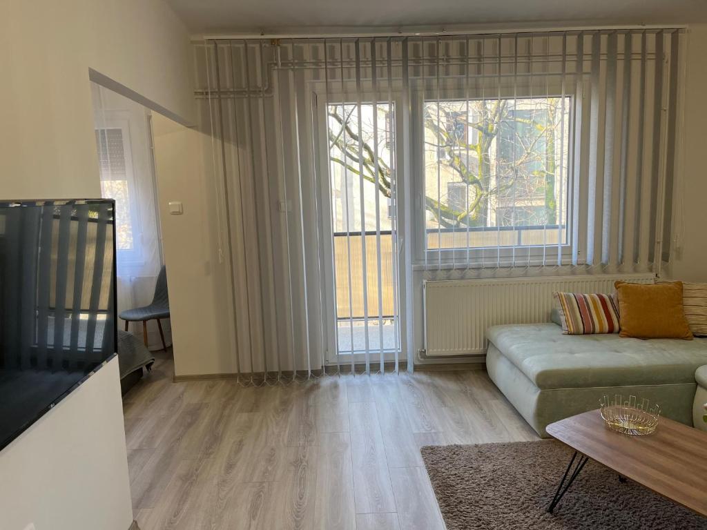 Posezení v ubytování Móriczka Apartman