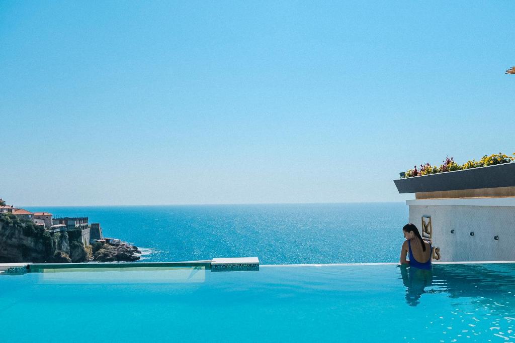 Bazén v ubytování Hotel Maris nebo v jeho okolí