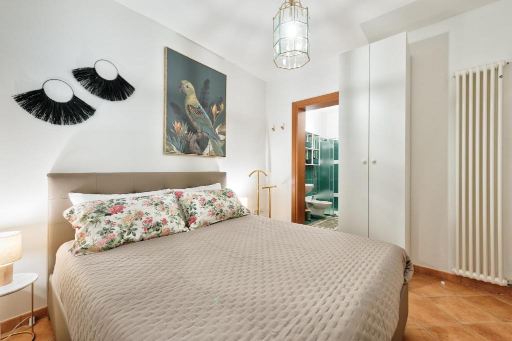 En eller flere senger på et rom på Piccolo Borgo di Raoul