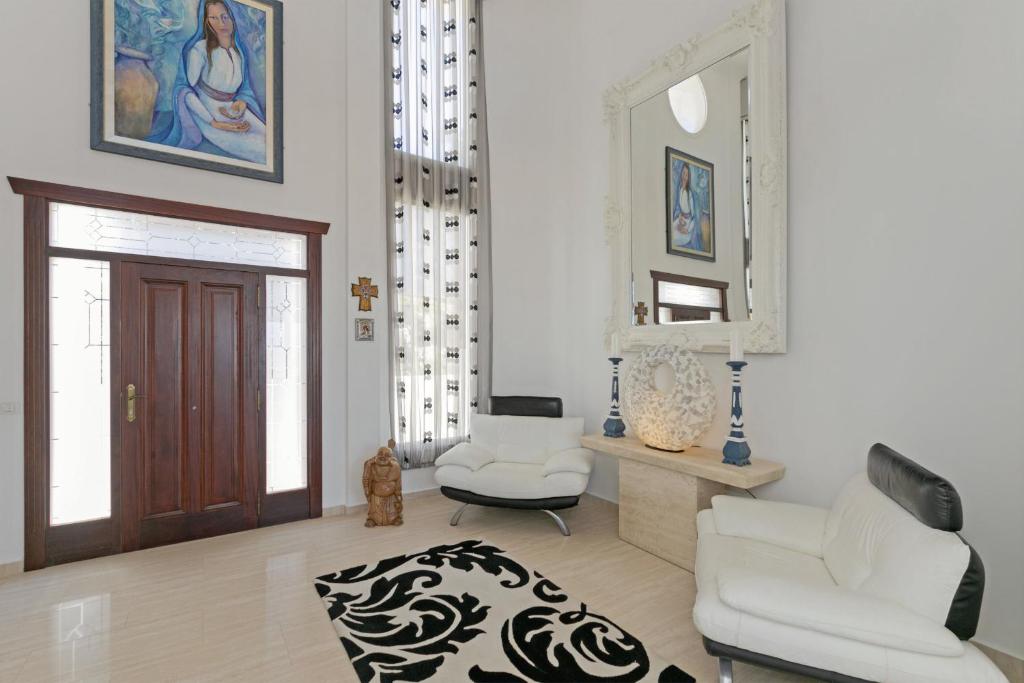 Posezení v ubytování Villa Panoramica