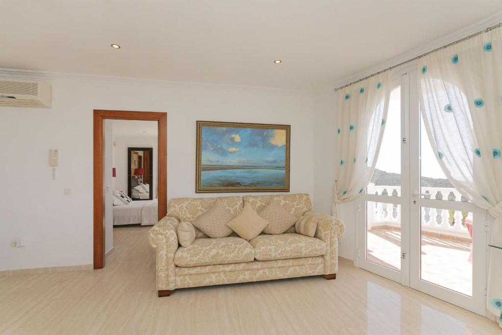 Posezení v ubytování Villa Panoramica