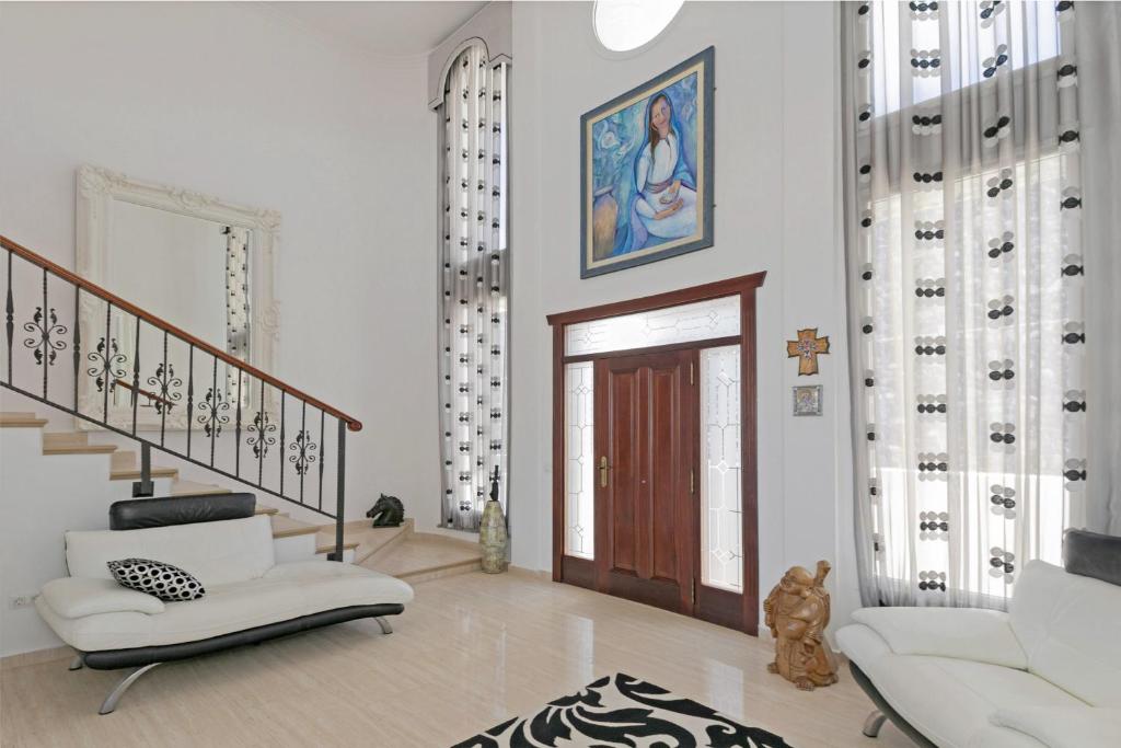 Posezení v ubytování Villa Panoramica