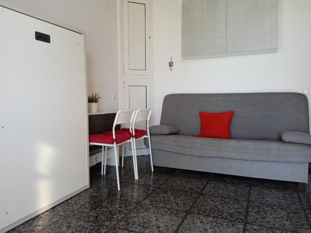 Posezení v ubytování R&G Pineda Apartamento