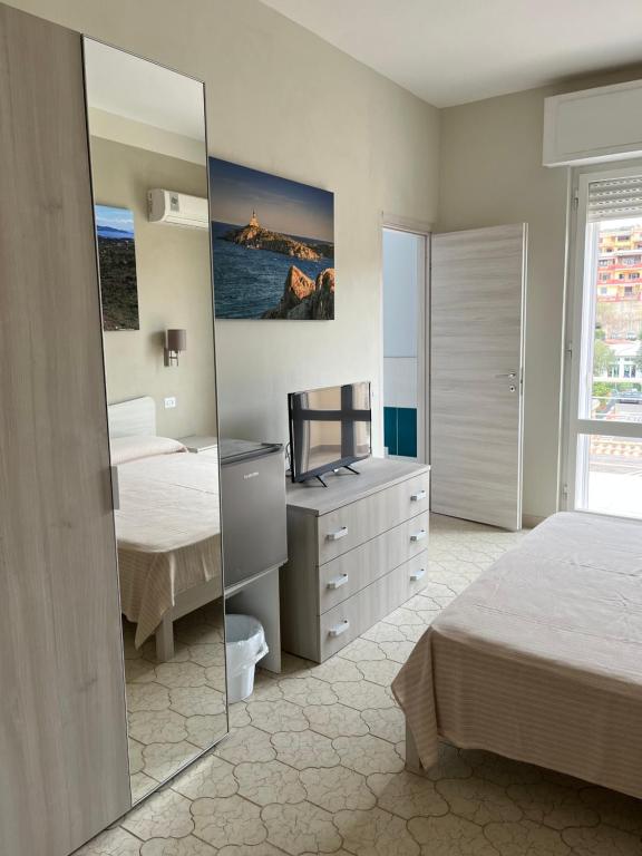 Postel nebo postele na pokoji v ubytování Casa Tacconi