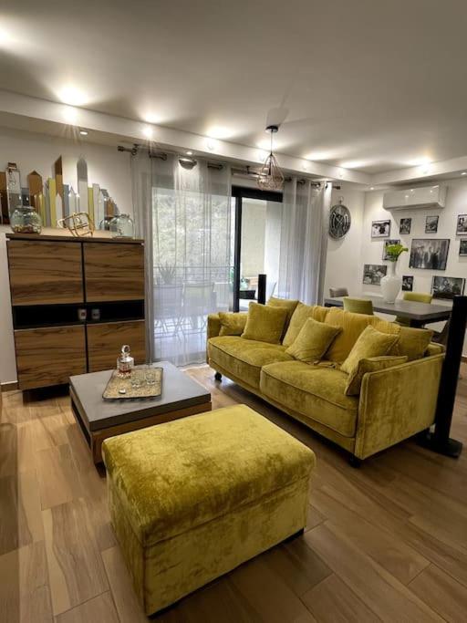 Część wypoczynkowa w obiekcie Appartement calme proche Bastia