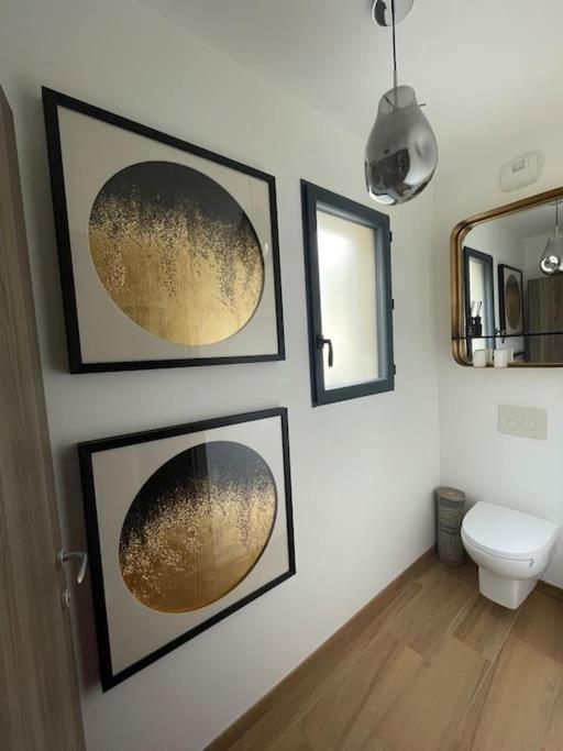 Łazienka w obiekcie Appartement calme proche Bastia