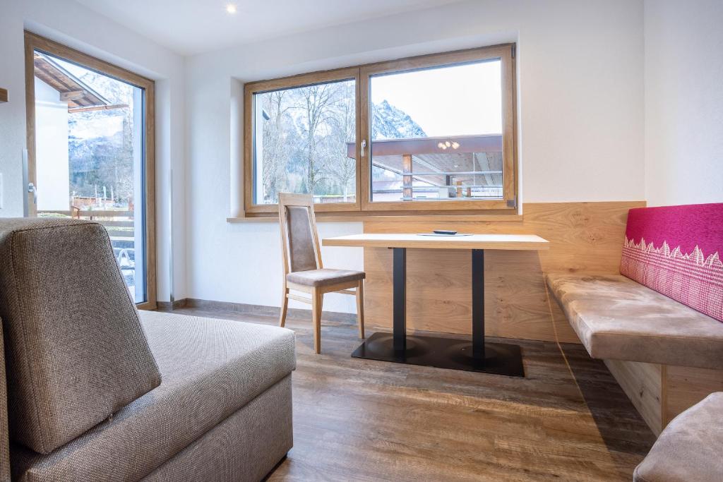 Posezení v ubytování Gästehaus Wilhelmshof