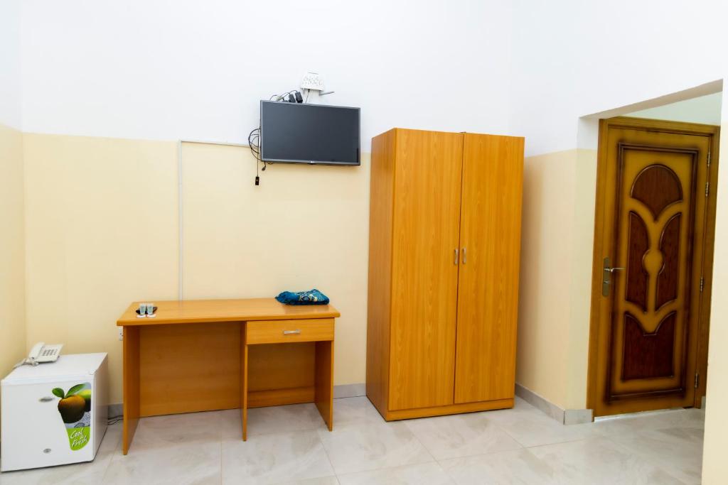 TV a/nebo společenská místnost v ubytování Al Ghaba Line Hotel