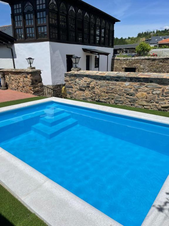 Bazén v ubytování Casona Las Burillas nebo v jeho okolí