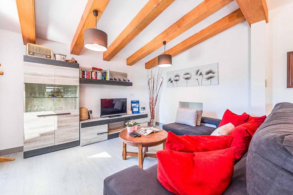 Kuchyň nebo kuchyňský kout v ubytování Villa Yesero