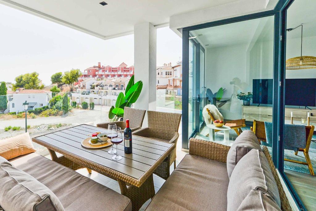 Posezení v ubytování Villa Royal Palm 36