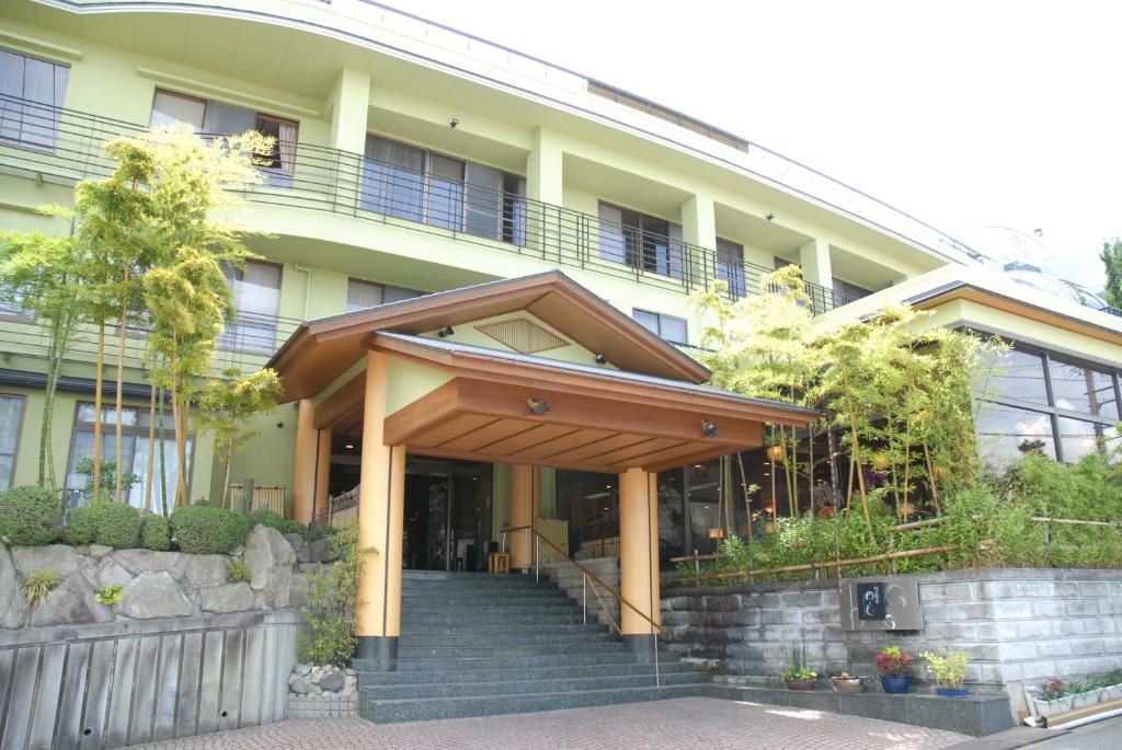 Budova, kde se ryokan nachází