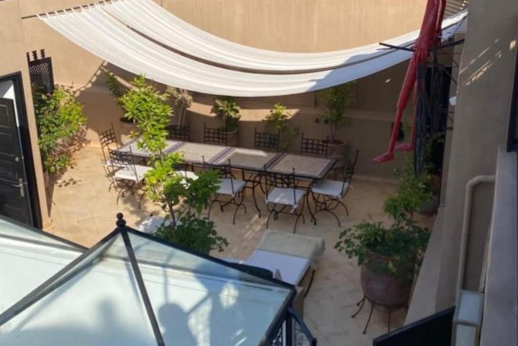 Patio nebo venkovní prostory v ubytování Riad l'Empire