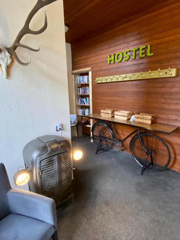 Posezení v ubytování Hostel Harzer Hof