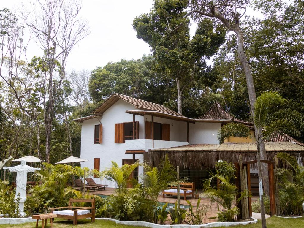 Zahrada ubytování Villa Sagui Trancoso